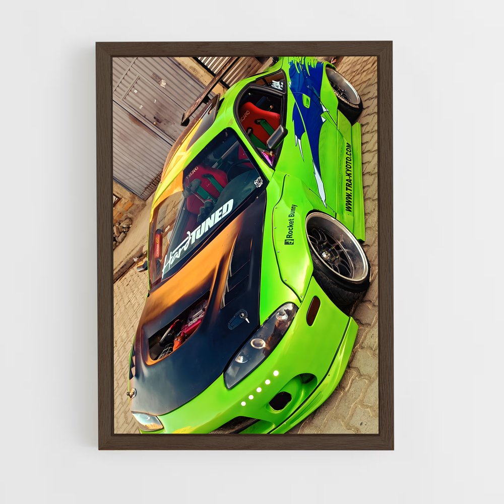 Poster Eclipse spyder captivant – affiche Mitsubishi (vue 5)